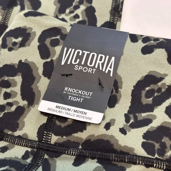 NWT Victoria's Secret Victoria Sport M Knockout POCKETS Medium Rise Leggings - Picture 5 of 8